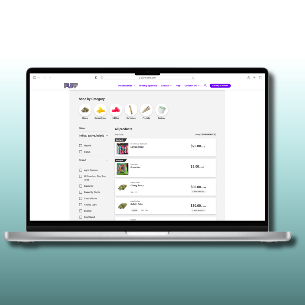 Puff Board Cannabis Directory